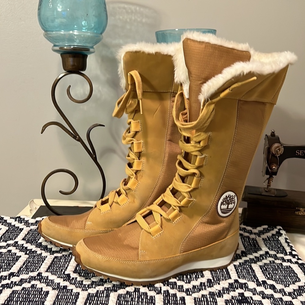 Timberland Wheat Grammercy Boot Women - Picture 15 of 16